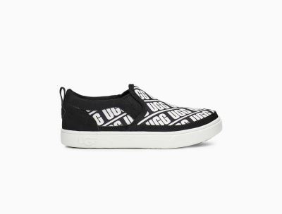 UGG Caplan Slip On Big Kids Sneakers Black - AU 256RI